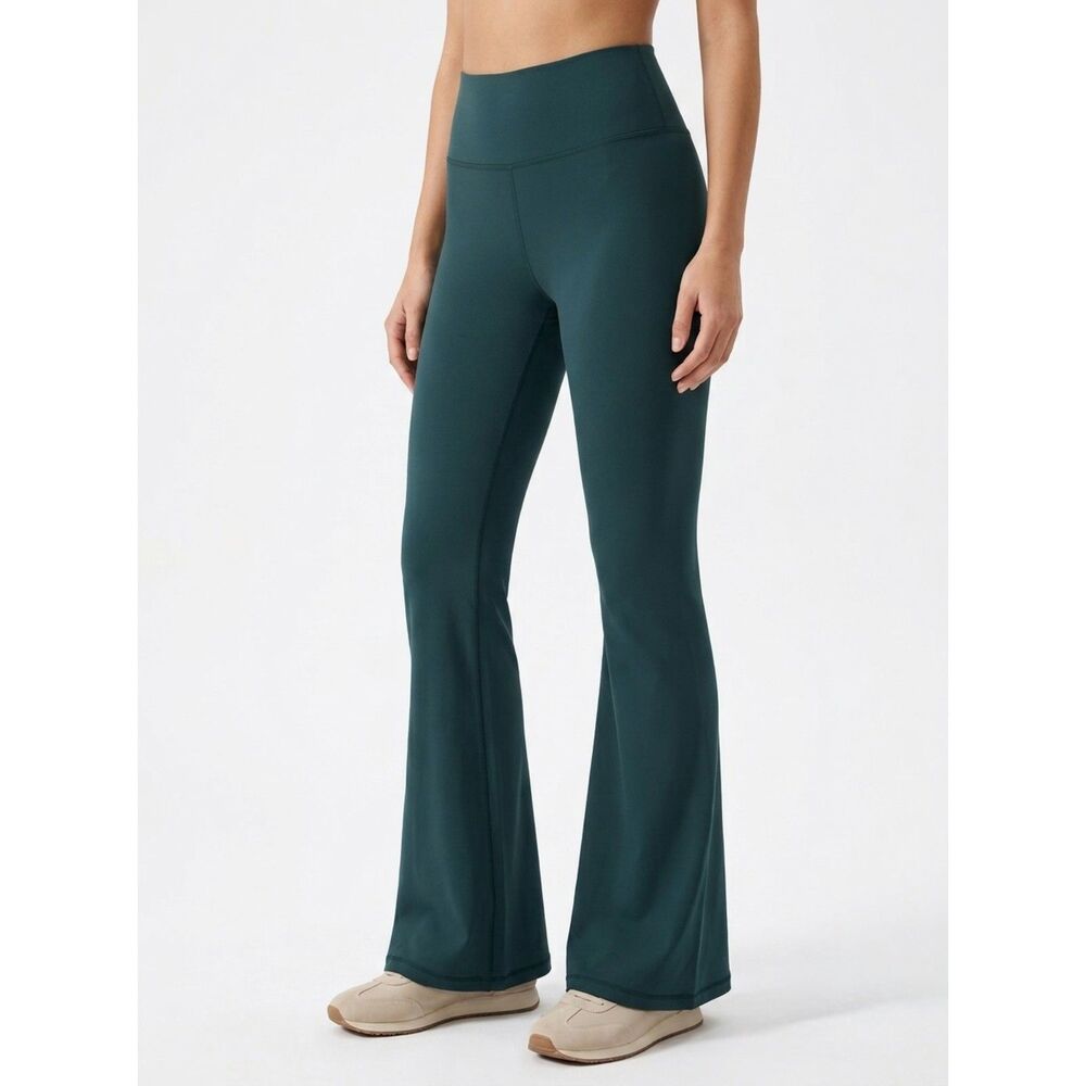Hi-Rise Flare OFFLINE by Aerie Real Me Xtra Nylon Legging Size L Large